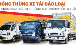 Thiết kế - Đóng thùng - Cải tạo xe tải