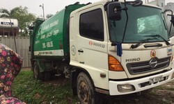 Hình ảnh xe chở rác hino đã qua sử dụng