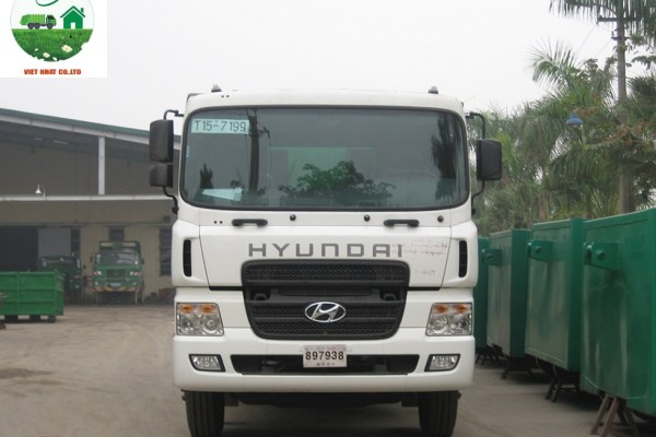 Xe Ép Rác Hyundai 14 Khối