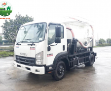 XE HÚT CHẤT THẢI 4 KHỐI ISUZU