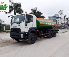 XE PHUN NƯỚC RỬA ĐƯỜNG, TƯỚI CÂY 13.5 KHỐI ISUZU