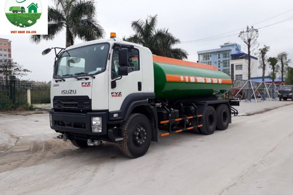 XE PHUN NƯỚC RỬA ĐƯỜNG, TƯỚI CÂY 13.5 KHỐI ISUZU
