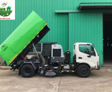 XE QUÉT ĐƯỜNG 3 KHỐI HINO
