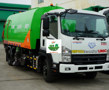 XE QUÉT ĐƯỜNG 4.5 KHỐI ISUZU
